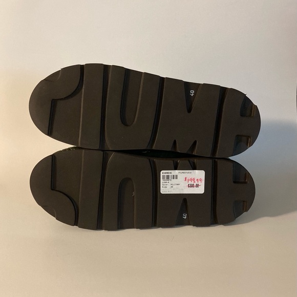 New Piumestudio Luna Military Nylon Pillow Puffy Slip On Booties Sz EUR40, US9.5 - Picture 14 of 15